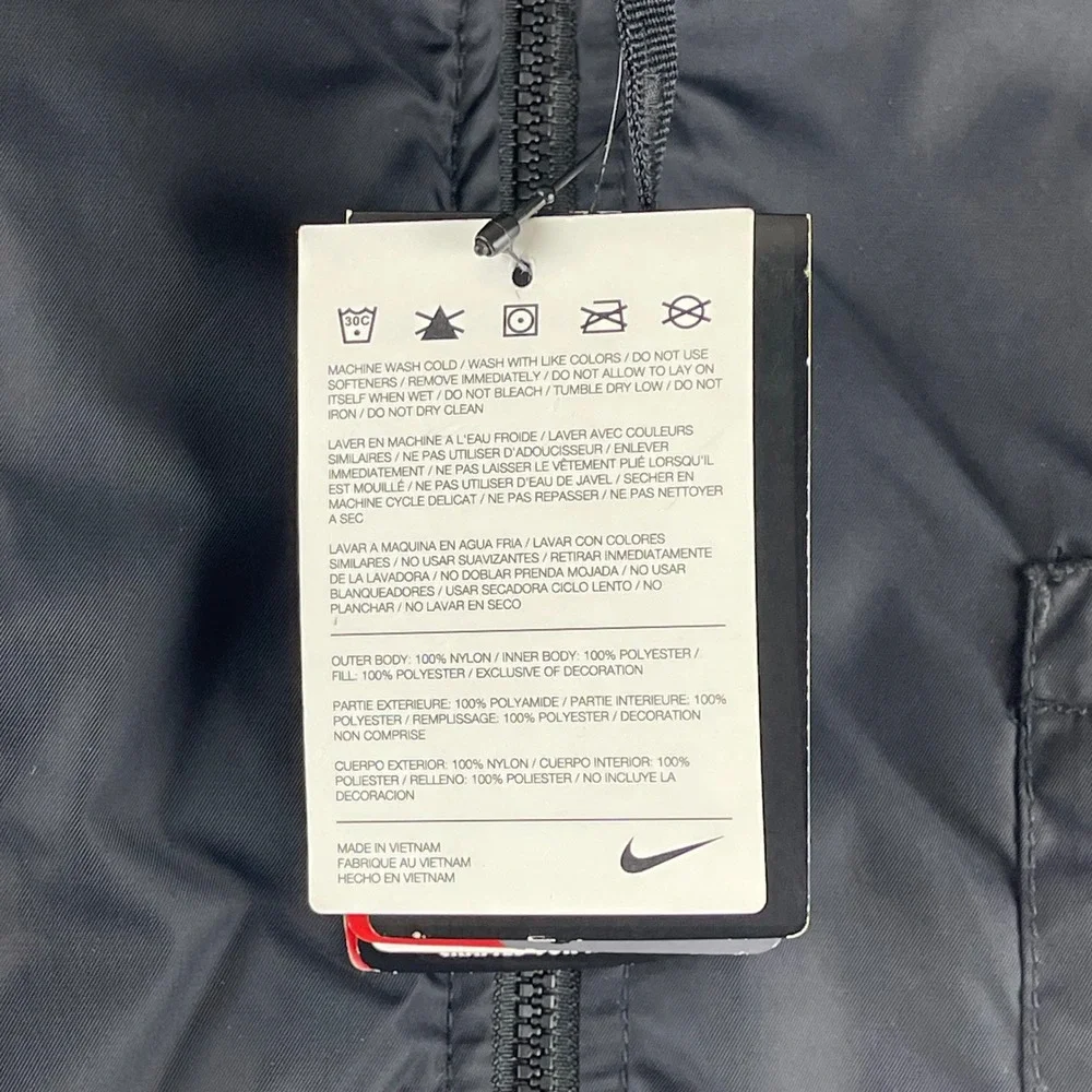 Jordan Jumpman Reversible Puffer Vest Mens XL Black Grey‎ Camo Pockets Zip